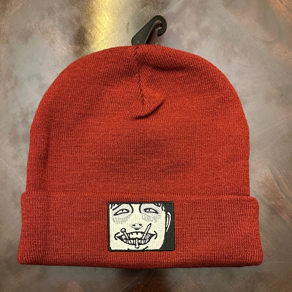 Junji Ito Collection Red Knit Beanie